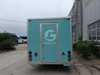 Etodevice Remorque à café mobile de 18 pieds, Chariots et remorques alimentaires entièrement équipés, Camionnette à pizza, camionnette à glaces, camionnette à hot-dogs, camionnette à barbecue