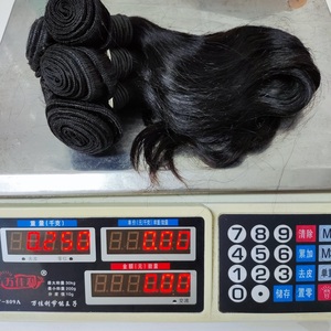 Promoción Letsfly: Paquetes de Cabello Humano Remy de 16 Pulgadas con Ondas Suaves, 20 Piezas, 1 kg, 9A, Color Negro y 1B30, Envío Rápido - Product Image 6