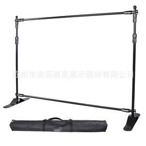 8 * 8FT Economic <span class=keywords><strong>Backdrop</strong></span> Banner Stand <span class=keywords><strong>Backdrop</strong></span> Ajustável Display Alumínio Rack para Publicidade Reunião Exposição Display - Product Image 5