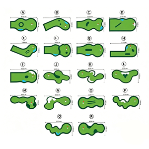 Vente promotionnelle d'usine HW : Green de <span class=keywords><strong>golf</strong></span> en EVA, <span class=keywords><strong>mini</strong></span>-<span class=keywords><strong>golf</strong></span> d'entraînement intérieur/extérieur, 18 trous - Product Image 2