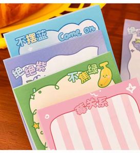 Blocs de Notas Autoadhesivos Cuadrados Creativos Multicolores con Temática de Frutas, Personalizables, para la Escuela y la Oficina, para el Comienzo de la Temporada Escolar - Product Image 6