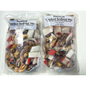 Mezcla de Mariscos Congelados IQF: Camarones, Calamar, Anillos de Calamar, Tentáculos, Mejillones, Almejas, Venta al por Mayor - Product Image 3