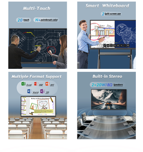 Jometech Dubbel Systeem Touchscreen 85 Inch Kantoor Onderwijs Machine Interactieve Whiteboard - Product Image 6