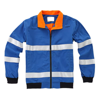 Veste de travail de soudage personnalisable, ignifuge, antistatique, respirante, haute visibilité, certifiée CE, vente en gros