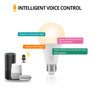 LEDEAST XH-TW1B pencahayaan pintar, bohlam lampu pintar E27 lampu rumahan Wifi BLE 2.4G Remote Control dapat disesuaikan Rgb - Product Image 5