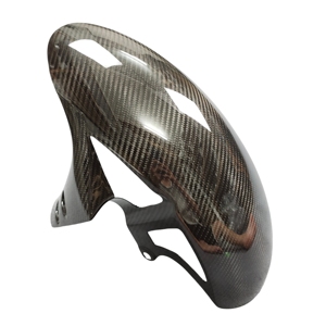 Parafanghi Moto in Fibra di Carbonio 3K 100% Secca, Parafango Anteriore, Accessori Moto per Yamaha YZF R1M 2015-2025 - Product Image 4
