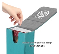 Torson 80 + PU deri güverte kutusu için sihirli için Ultra Pro Alcove ticaret kartı komutanı Tarot depolama ambalaj için oyun kartı