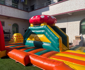 Parcours d'obstacles gonflable <span class=keywords><strong>Mario</strong></span> Adventure pour enfants, aire de jeux d'aventure pour usage extérieur - Product Image 5