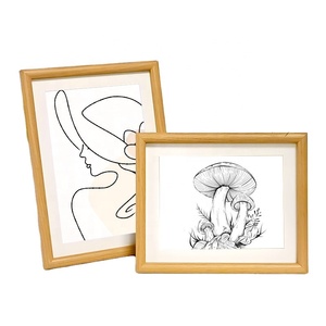 Cornice in legno per immagine decorativa bordo in legno per foto e opere d'arte - Product Image 1