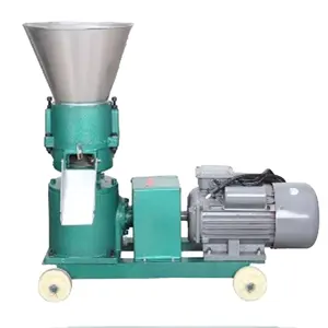 cheap food processing palletizer full automatic machines flat die granulator electric diesel feed pellet machine