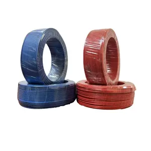 China manufacturing 1.5mm 2.5mm 4mm 6mm building pvc insulation copper electricity electrical cable wire for house wiring