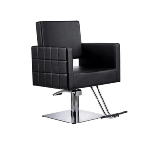 Silla de Barbería Portátil de Cuero con Bomba Hidráulica, Altura Ajustable, para Salón de Belleza y Taller - Product Image 6