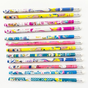 Útiles Escolares de Diseño Animado, Lápices de Madera Bonitos para Niñas y Niños, Lápiz de Grafito Negro para Oficina y Escuela, Lápices Sueltos - Product Image 4