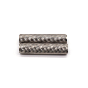 Piezas de torno Cnc personalizadas de fábrica Tubo moleteado de acero inoxidable de precisión - Product Image 5