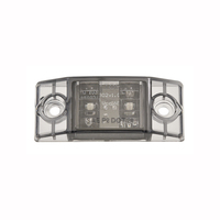 Feu de positionnement et de dégagement rectangulaire à LED de 2,75 po x 1,13 po, feu de gabarit latéral pour camion et remorque, conforme aux normes SAE/DOT/FMVSS108