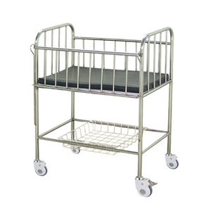 Cuna <span class=keywords><strong>de</strong></span> Hospital para Bebés MN-CB007 con Altura Ajustable, Diseño <span class=keywords><strong>de</strong></span> Barandilla Transpirable para Clínica y Cuidado <span class=keywords><strong>de</strong></span> Recién Nacidos - Product Image 1