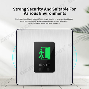 Không có cảm ứng kiểm soát truy cập nút thoát cảm biến hồng ngoại cảm ứng chuyển đổi cho thuận tiện nhập cảnh và Xuất Cảnh - Product Image 5