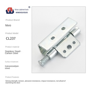 Thép không gỉ hiện đại bản lề nhỏ cl237 ẩn có thể tháo rời hộp phân phối tủ công nghiệp ritu tủ điều khiển hộp thiếc Nivo - Product Image 2