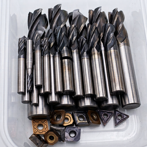 Plaquettes de fraises en carbure de tungstène pour outils de coupe de métaux électroniques de haute pureté, qualité HMS, accessoires de fraisage industriel - Product Image 1
