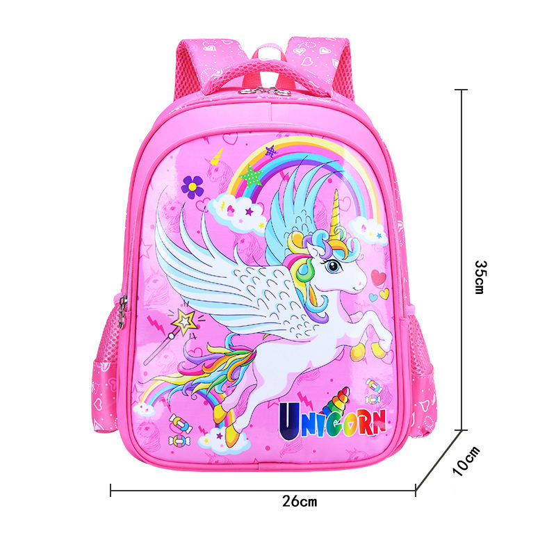 Unicorn Backpack Cute 3D Design School Bag for Kids