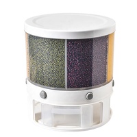Plastic Round Rotating Rice Dispenser
