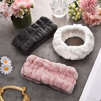 Bandeau de spa personnalisé avec logo pour femmes, bandeau de maquillage doux en tissu éponge pour le lavage du visage, masque facial, cadeaux de spa et de douche