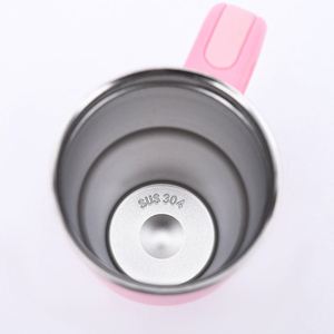 Vaso de Agua para Adultos de Acero Inoxidable de 14 oz, con Asa, Tapa Sellada, Aislamiento al Vacío de Doble Capa, Ecológico, Portátil, Grande, Mantiene la Temperatura - Product Image 4