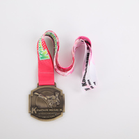 Médailles de sport 3D de haute qualité pour les finalistes de marathon, badminton, football, taekwondo, natation – Fabrication en métal moulé