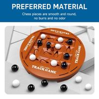 High Quality Row Game Toy Educational Orbit Logic Chess Track Go Board Game 2 Player Intelligence Training for Children