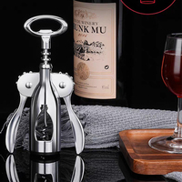 Tire-bouchon à vis simple personnalisé avec logo d'usine, accessoires pour le vin, tire-bouchon multifonctionnel de luxe