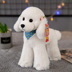 Barboncino lungo per cani peluche Bichon Frise Pug Husky <span class=keywords><strong>Chihuahua</strong></span> Shiba Inu Bull Terrier peluche per bambini - Product Image 5