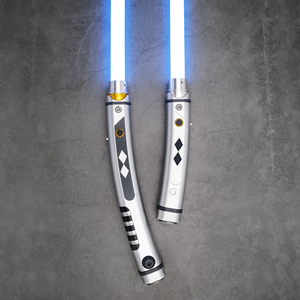 <span class=keywords><strong>Sabre</strong></span> <span class=keywords><strong>laser</strong></span> TXQ Mandalorian AHSOKA Neopixel, jouets de cosplay lumineux, 27 effets sonores, contrôle par application, poignée en métal - Product Image 1