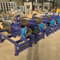 Déshydrateur de excréments de vache de porc/Machine de séparation d'eau déshydrateur pour engrais