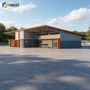 Industrial Grade Prefabricated Modular Steel Workshop Heavy Duty Clear Span <b>Metal</b> Production Facility - Product Image 1