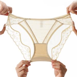 <span class=keywords><strong>Australia</strong></span> suave lindo Modal encaje rojo Nylon transpirable encaje ropa interior cintura baja señora mujer Sexy ropa interior encaje bragas calzoncillos - Product Image 2