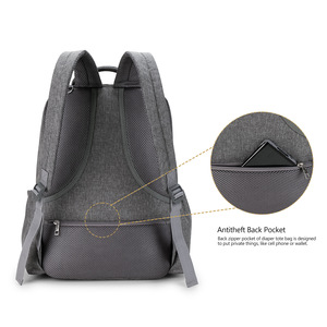 Pratico <span class=keywords><strong>Zaino</strong></span> Multifunzionale <span class=keywords><strong>per</strong></span> Mamme, Borsa da Viaggio <span class=keywords><strong>per</strong></span> Maternità, <span class=keywords><strong>Zaino</strong></span> Impermeabile a Doppio Strato di Grande Capacità - Product Image 6