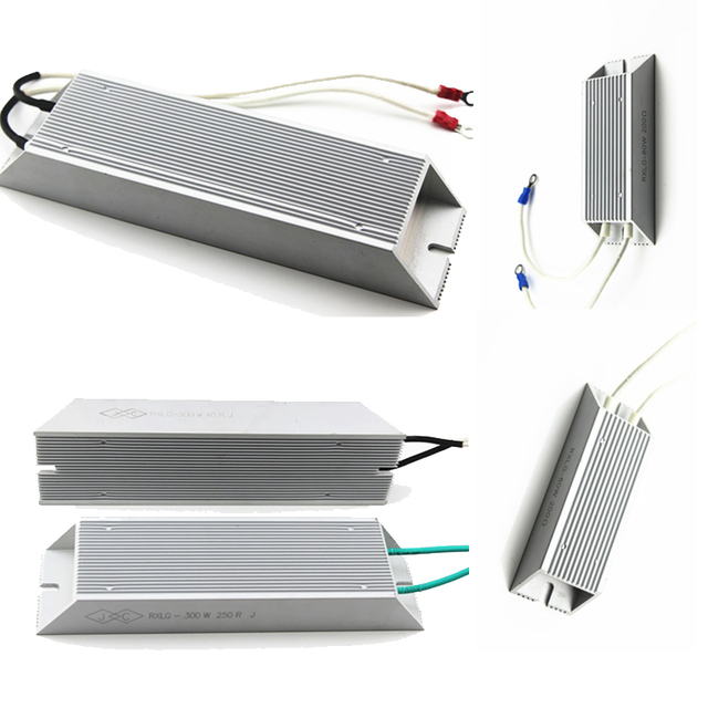 Single Phase 220V Aluminum Shell Resistor 200Ω/200W 700Ω/400W Customizable Braking Resistor