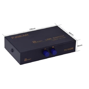 Fjgear 2 Port <b>Usb</b> <b>Switch</b> Fj-1a2b 2 In 1 Out Printer Sharing Device - Product Image 1