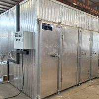 Four de séchage au bois à pompe à chaleur haute efficacité, capacité de 10 m, puissance de 24 kW, 380 V, chauffage électrique et à air chaud
