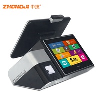 Terminal Punto de Venta ZHONGJI con Pantalla Táctil Capacitiva de 15.6 Pulgadas, Sistema Operativo Windows, 4 GB de RAM, 128 GB de Almacenamiento, Impresora de 80 mm Opcional