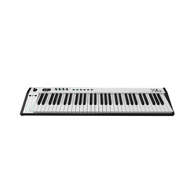 Midiplus X6 III 61-Key Professional Arrangement Electronic Music Controller Keyboard with Piano Style Keys USB MIDI