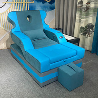 Fauteuil de spa électrique avec bain de pieds, fauteuil inclinable simple pour pédicure, pour utilisation en spa