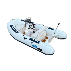 11フィート ファイバーグラス製 硬質船体 プラスチック 小型釣りディンギー インフレータブルボート 3.30m PVC製 販売中 - Product Image 3