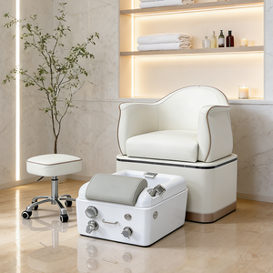 Fauteuil de pédicure moderne de luxe pour salon de beauté, sans plomberie, avec <span class=keywords><strong>pompe</strong></span> à jet, pour soins des pieds et équipement de spa - Product Image 2