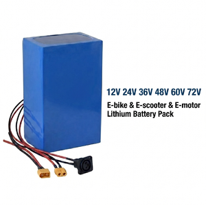 Wholesale 18650 21700 Lithium Ion <b>Battery</b> Pack 12V 16.8V 24v 36v <b>48V</b> 10Ah 20Ah 30Ah Rechargeable E-bike&Scooter <b>Battery</b> Pack - Product Image 1