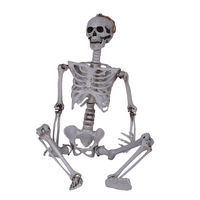 Accessoires décoratifs animés d'Halloween corps humain articulations mobiles taille personnalisable réaliste de haute qualité squelette d'Halloween