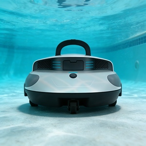 Robot <span class=keywords><strong>Limpiafondos</strong></span> de Piscina Estable con Cable, Aspiradora de Piscina <span class=keywords><strong>para</strong></span> <span class=keywords><strong>Piscinas</strong></span> Comerciales, Limpieza Automática Eléctrica con Cable, Directo de Fábrica - Product Image 2