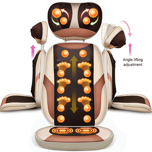 Massage-Sitzauflage für Zuhause und Auto zur Linderung von Rückenschmerzen, Knet- und Vibrationsmassage, Shiatsu Nacken- und Rückenmassagegerät, Ganzkörper-Massagestuhlauflage - Product Image 4