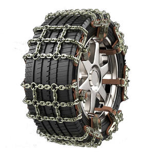 Nouvelles chaînes de dérapage de <span class=keywords><strong>neige</strong></span> en acier galvanisé anti-dérapant chaîne de pneu pour voitures Chaînes à <span class=keywords><strong>neige</strong></span> de voiture de performance - Product Image 1