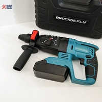 Marteau perforateur rotatif sans fil 21V, sans balais, 26mm de diamètre de perçage, 900 tr/min, 4500 coups par minute, pour travaux de construction en béton, professionnel